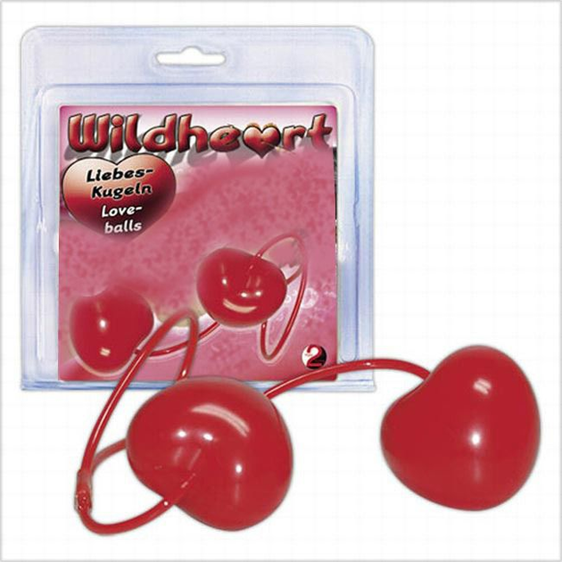 Вагінальні кульки-сердечка Wildheart Love Balls (05700000000000000) - зображення 2