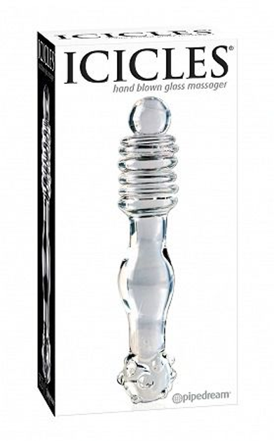 Скляний фалоімітатор Icicles, 15 см (08505000000000000) - зображення 2