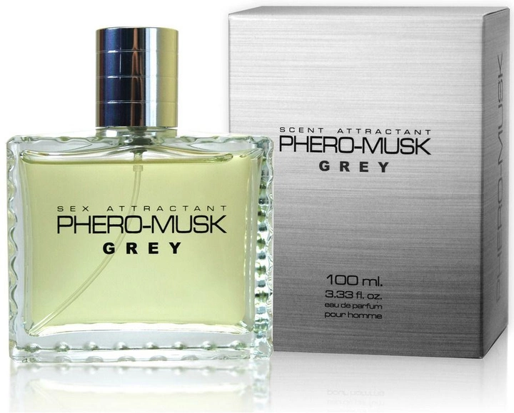 Духи з феромонами для чоловіків Phero-Musk Grey, 100 мл (19633000000000000) - зображення 1