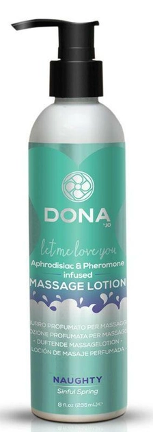 Зволожуючий лосьйон з феромонами для жінок System JO DONA Scented Massage Lotion (16276000000000000) - зображення 1