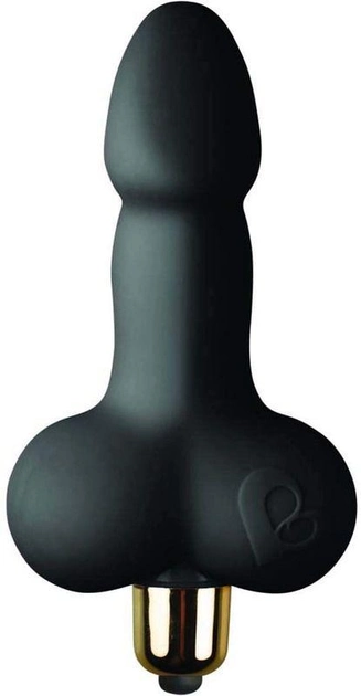 Анальний стимулятор Rocks-Off Little Cocky 7-Speed ​​Black, 9.5 см колір чорний (12596005 млрд) - зображення 2