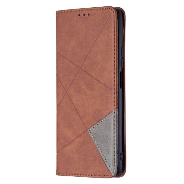 Чехол UniCase Geometric Pattern для Xiaomi Mi 11T / 11T Pro - Coffee - изображение 3