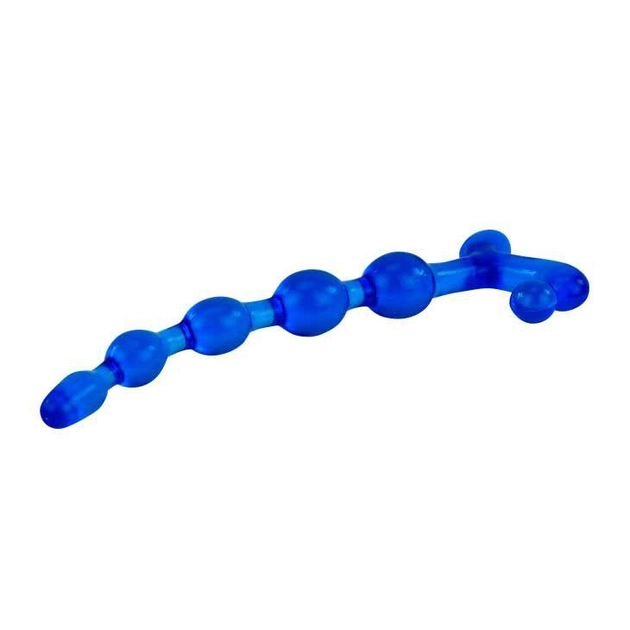 Анальный стимулятор-пробка Baile Bendy Twist цвет голубой (02618008000000000) - изображение 2