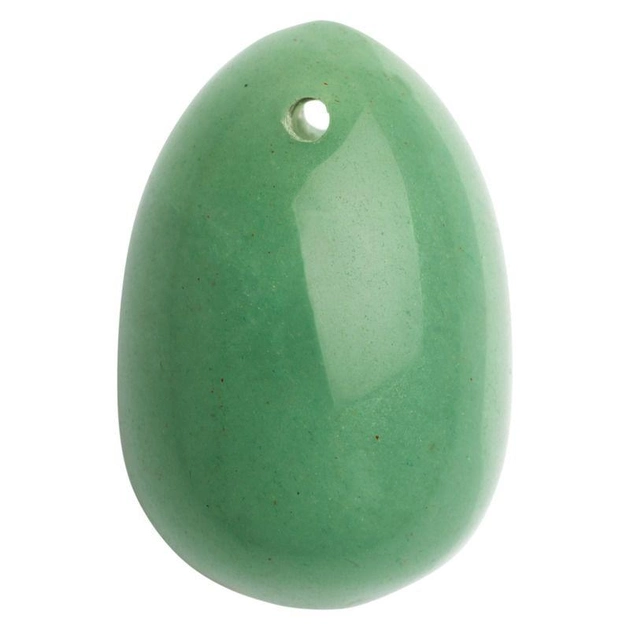Яйцо йони из натурального камня La Gemmes Yoni Egg S цвет зеленый (21791010000000000) - изображение 1