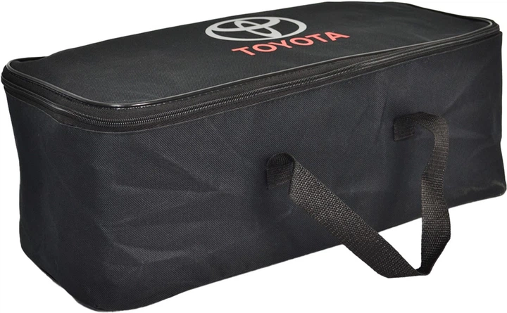 バッグ srn12 Сумка-органайзер в багажник Poputchik Тойота черная 1 отдел