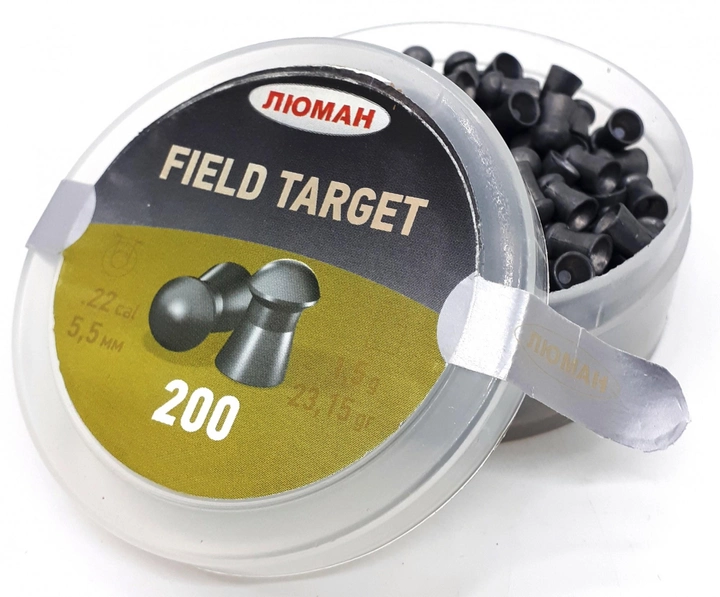 Пули Люман 5.5 мм 1.5г Field Target 200 шт/пчк - зображення 2