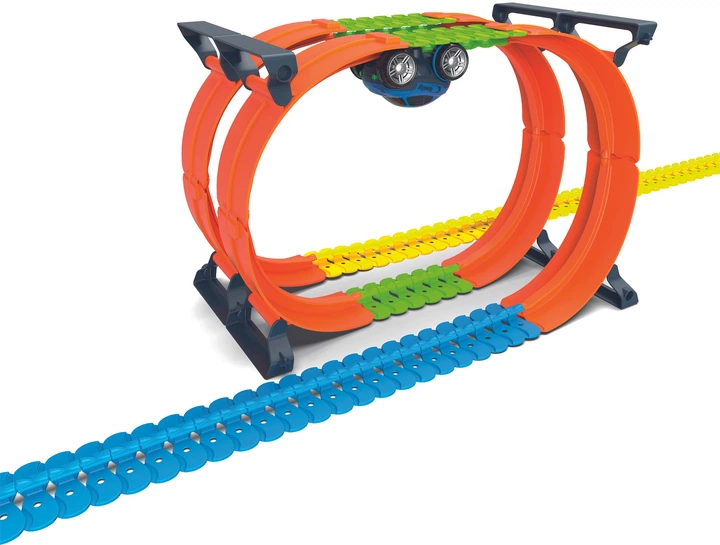 Zestaw elementów dodatkowych do toru Smoby Flexstream Double loop 23 elementy (7600180912) - obraz 3