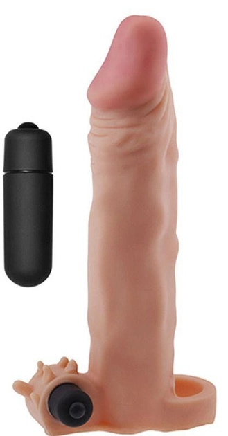 Насадка на пенис с вибрацией Pleasure X-Tender Series Perfect for 5-6.5 inches Erect Penis (18913000000000000) - изображение 1