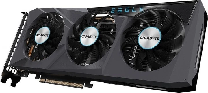 Видеокарта Gigabyte PCI-Ex Radeon RX 6600 XT EAGLE 8GB GDDR6 (128bit) (16000) (2 x HDMI, 2 x DisplayPort) (GV-R66XTEAGLE-8GD) - изображение 3