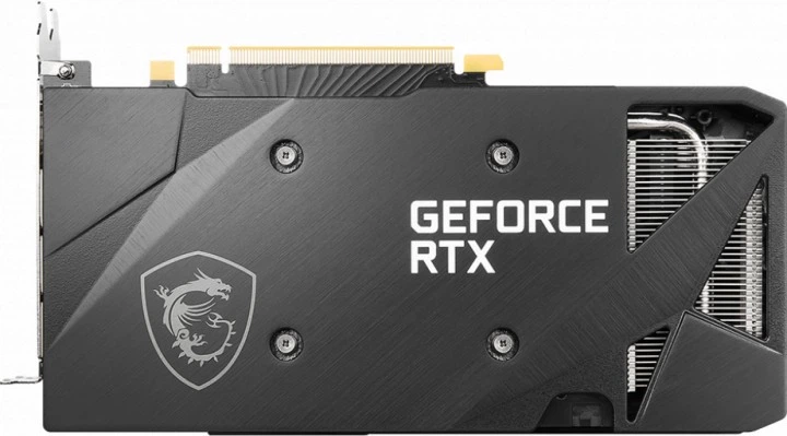 Видеокарта MSI PCI-Ex GeForce RTX 3060 Ti Ventus 2X 8G OCV1 LHR 8GB GDDR6 (256bit) (1695/14000) (HDMI, 3 x DisplayPort) (RTX 3060 Ti VENTUS 2X 8G OCV1 LHR) - изображение 4
