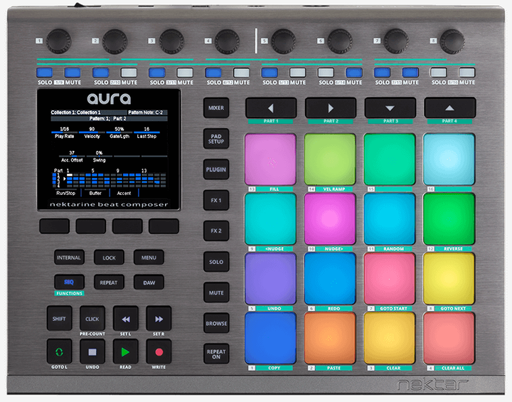 MIDI-контроллер Nektar Aura - Фото 1 MIDI-контроллер Nektar Aura - изображение 1