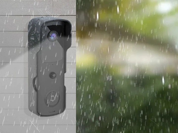 Дверной звонок с камерой Tuyasmart + модуль звонка Wi-Fi и ИК ...