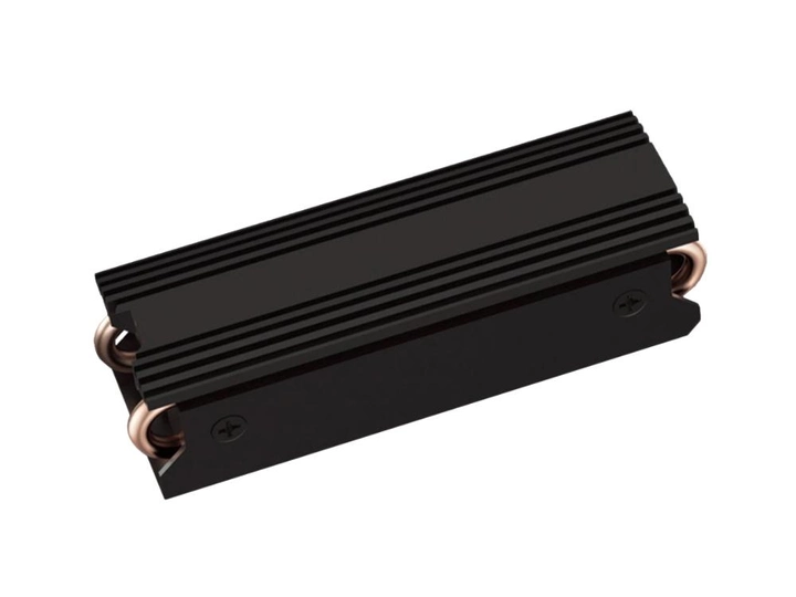 Радиатор пассивного охлаждения Alloyseed Алюминиевый для M2 SSD до 2280 Черный (1009-942-00) - изображение 2