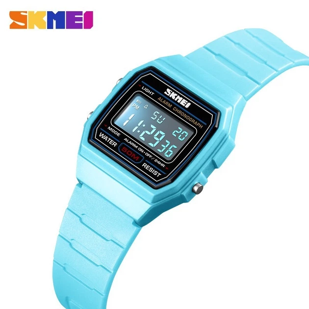 Детские часы SKMEI 1460 голубые - изображение 4