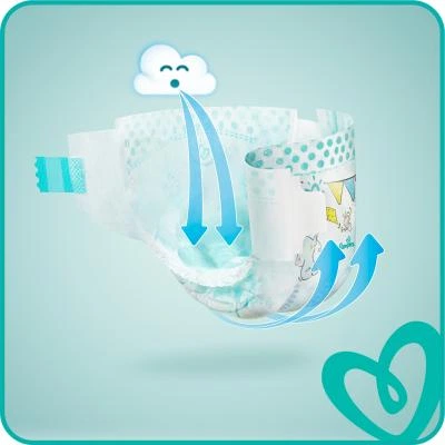 Подгузник Pampers Active Baby Midi Размер 3 (6-10 кг), 104 шт. (8001090950215) - изображение 2