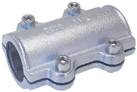 Ремонтный зажим GEBO Clamps DSK 1 1/2" герметизирующий для стальных труб 01.260.28.05 - изображение 4