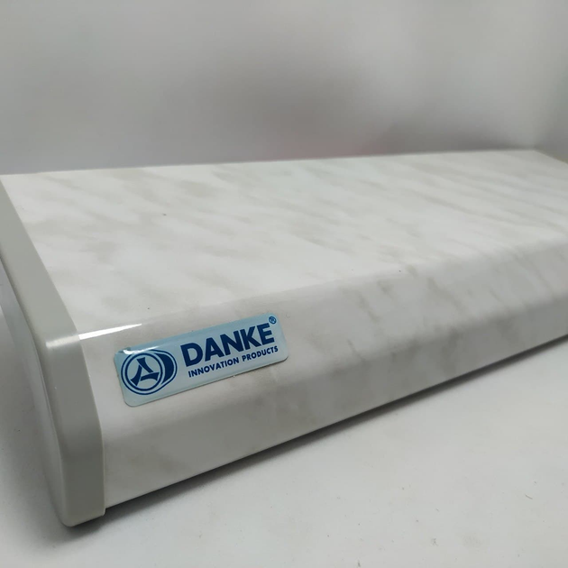 Підвіконня Danke Premium Marmor Classico 1000х550мм Мрамор класичний сірий - зображення 1