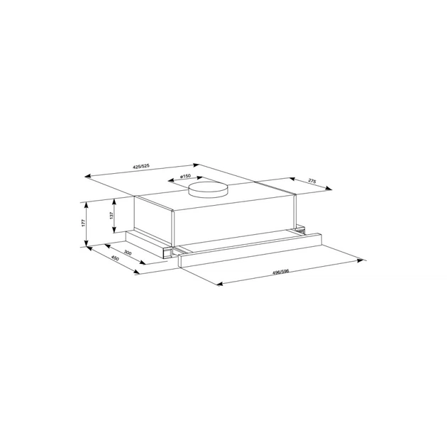 Вытяжка кухонная Eleyus LOTUS 1000 60 WH - изображение 10
