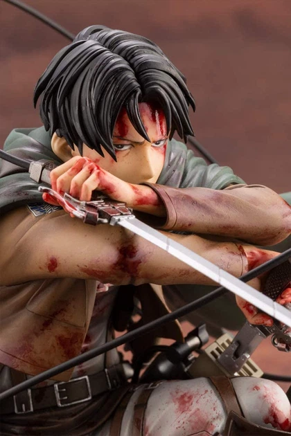 Игровая фигурка из аниме Атака Титанов Леви Аккерман Attack on Titan от Sanix (ATLA13) - изображение 9