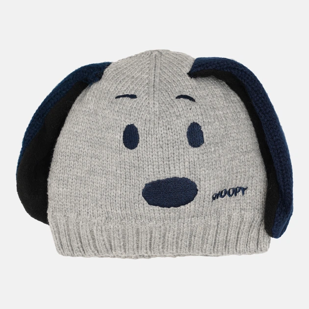 Зимняя шапка Disney Snoopy RH4469 48 Lgrey (3609082219842