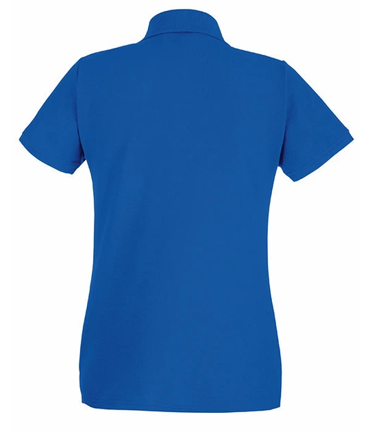 Женская тенниска поло Fruit of the Loom 2XL Ярко-Синий (D0630300512XL) - изображение 2