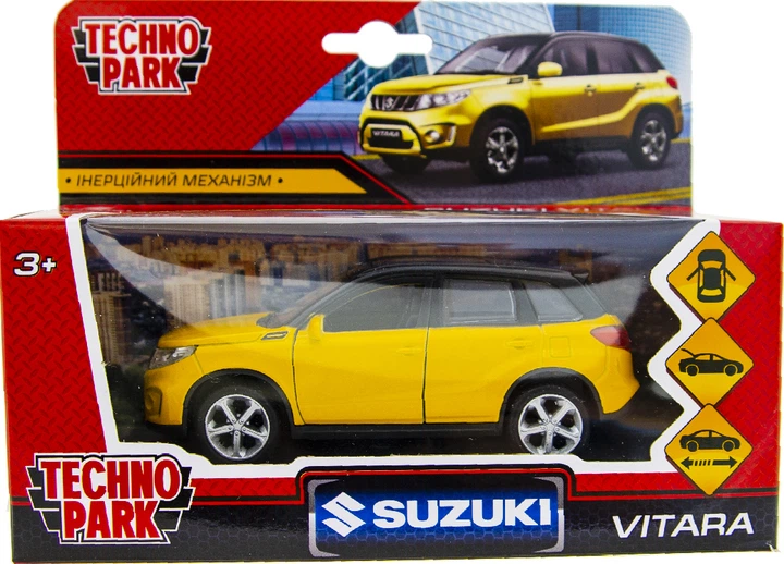 Автомодель TechnoPark Suzuki Vitara S 2015 золотий з чорним