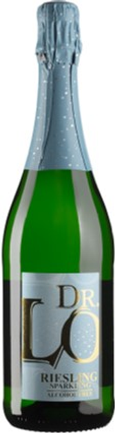 Вино ігристе Dr. Lo Riesling Sparkling Alcohol-Free біле напівсолодке безалкогольне 0.75 л 0% (4022214000238) - зображення 1