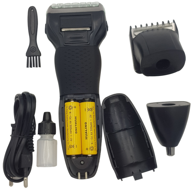Набор для стрижки 3в1 Gemei GM 595 Hair Trimmer - Фото 4 Набор для стрижки 3в1 Gemei GM 595 Hair Trimmer - изображение 4