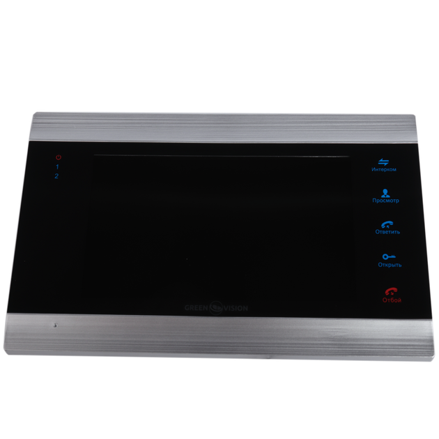 Цветной AHD видеодомофон Green Vision GV-055-AHD-J-VD7SD silver - Фото 1 Цветной AHD видеодомофон Green Vision GV-055-AHD-J-VD7SD silver - изображение 1