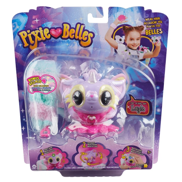 Интерактивный питомец Пикси Беллз Лейла Pixie Belles - Layla (Purple) WowWee - изображение 2