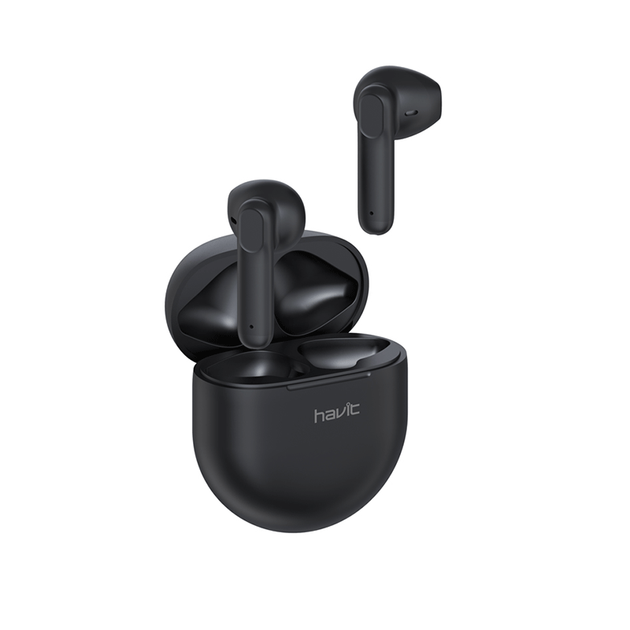 Навушники бездротові Havit TW916 Black - зображення 3