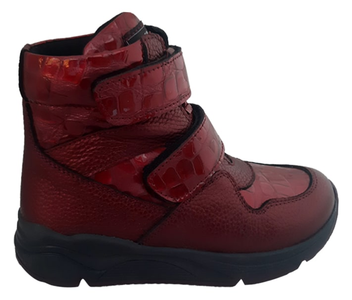 Демисезонные ортопедические ботинки Perlina 107red р. 31 20,5 см. Красный 
