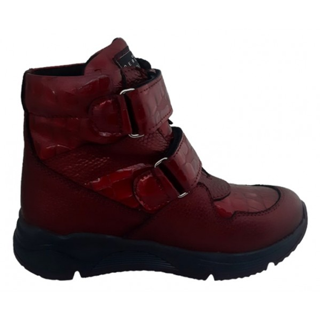 Демисезонные ортопедические ботинки Perlina 107red р. 31 20,5 см. Красный 