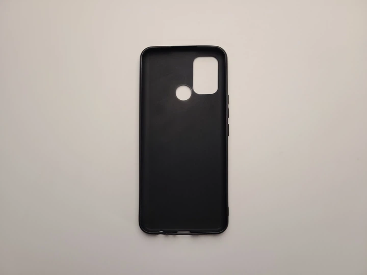 Чехол TPU Matte для Realme 7i бампер черный - Фото 2 Чехол TPU Matte для Realme 7i бампер черный - изображение 2