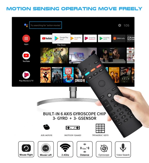 Аэромышь пульт Air Mouse Vontar G40S с микрофоном - изображение 4