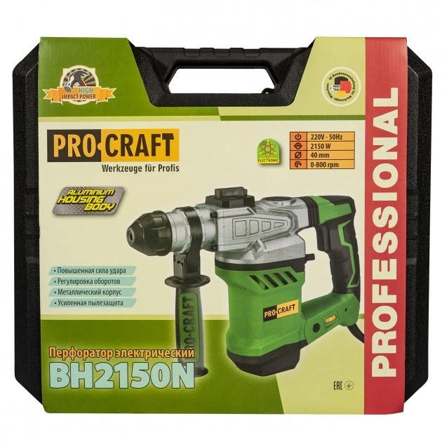 Перфоратор ProCraft BH-2150N - изображение 8