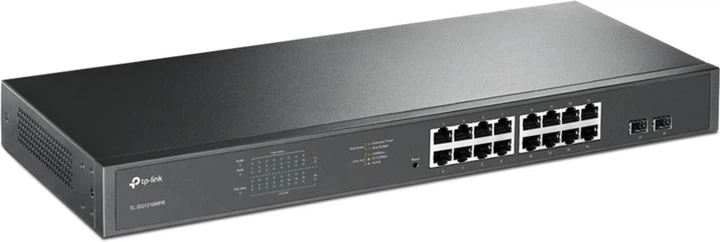 Gigabitowy przełącznik PoE TP-LINK TL-SG1218MPE - obraz 2