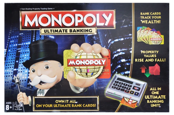 スナップオン モノポリー Настільна гра Монополія з терміналом 40*6*27см A-Toys 6118C – фото