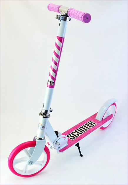 Двухколесный металлический Самокат Scooter 460 200 мм Розовый | Быстрая ...