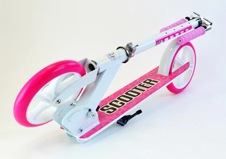 Двухколесный металлический Самокат Scooter 460 200 мм Розовый | Быстрая ...