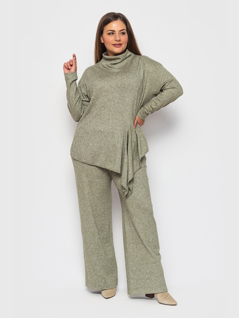 Костюм брючный "Норман" (оливковый) 54 (XXXL) 