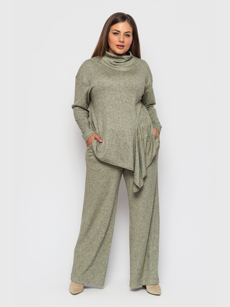 Костюм брючный "Норман" (оливковый) 54 (XXXL) 