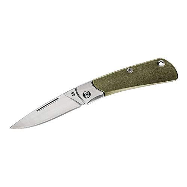 Ніж складаний кишеньковий Gerber Wingtip Modern Folding Green 30-001662 (64/142 мм, сірий) - зображення 2