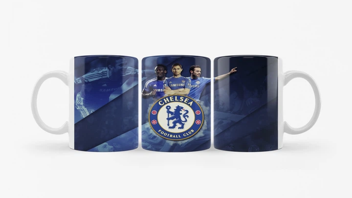 Кружка Керамічна Челсі (Chelsea Football Club) 001 Біла - зображення 2