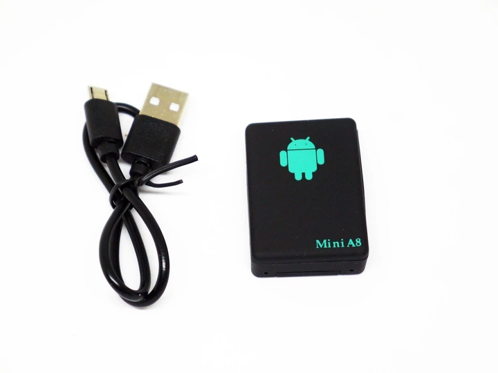 GSM трекер для автомобиля с прослушкой Tracker Mini A8 GSM/GPRS, маячек для собак (1008601-Black) - изображение 2
