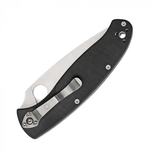 Кишеньковий ніж Spyderco Resilience G-10 Black - зображення 2