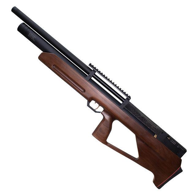Гвинтівка пневматична Zbroia Козак PCP FC 550-290 (4.5 мм), з попередньою накачуванням, коричнева - зображення 1
