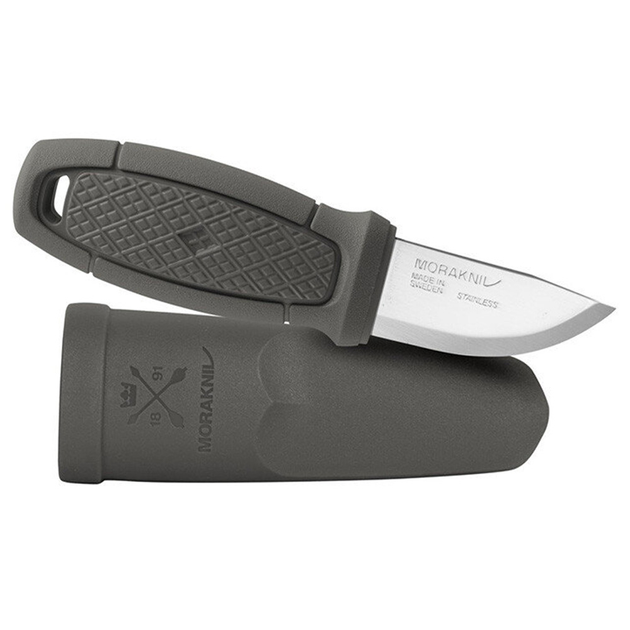 Нож фиксированный Mora Eldris Light Duty (длина: 145мм, лезвие: 59мм), серый - изображение 2