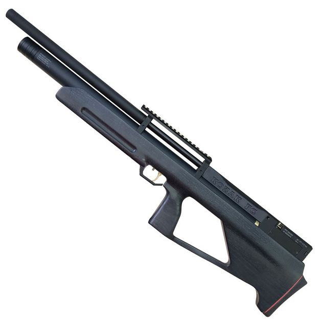 Гвинтівка пневматична Zbroia Козак PCP FC 450-230 (4.5 мм), з попередньою накачуванням, чорна - зображення 1