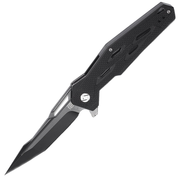Нож складной Artisan Bombardier (длина: 225мм, лезвие: 90мм), черный - изображение 1
